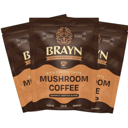 Brayn Mushroom Coffee | 30 Servings